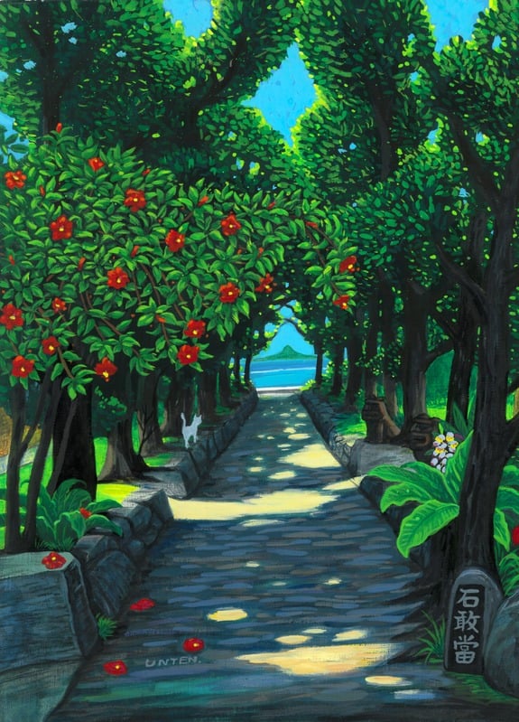 運天肇さんの作品 幻想的な風景画 運天肇HP